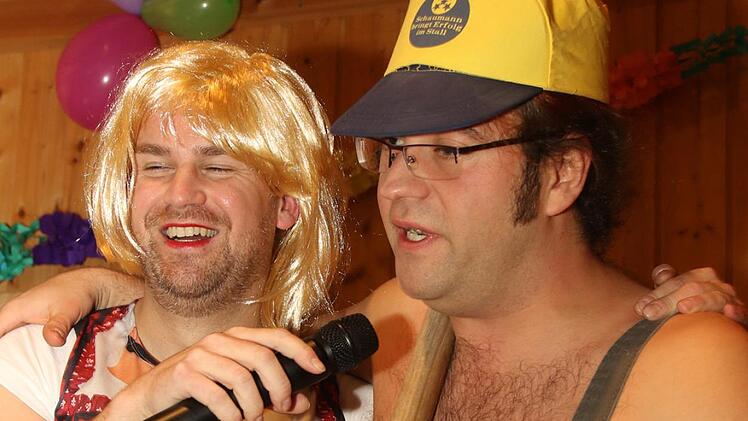 Das Männerballett bot eine Special Edition von "Bauer sucht Frau". Foto. Micheal Stelzner