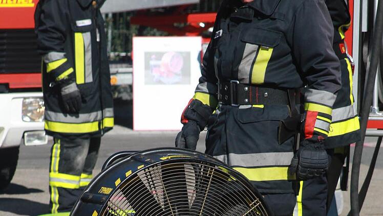 ...und Lüfter im Einsatz.