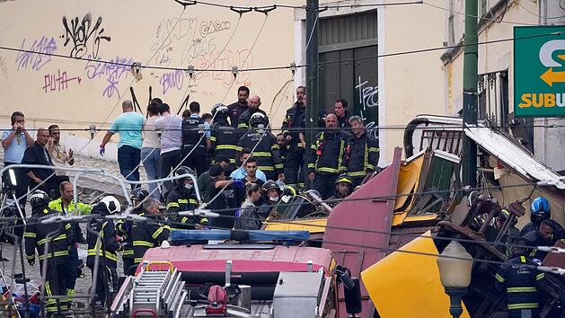 Standseilbahn-Unfall in Lissabon