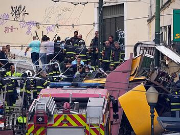 Standseilbahn-Unfall in Lissabon