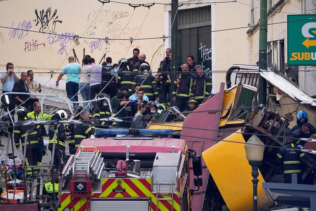 Standseilbahn-Unfall in Lissabon