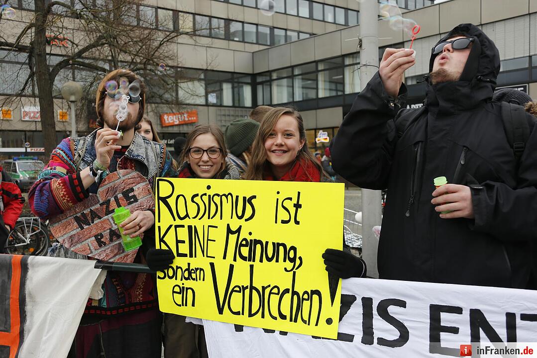 Demonstrationen in Bamberg