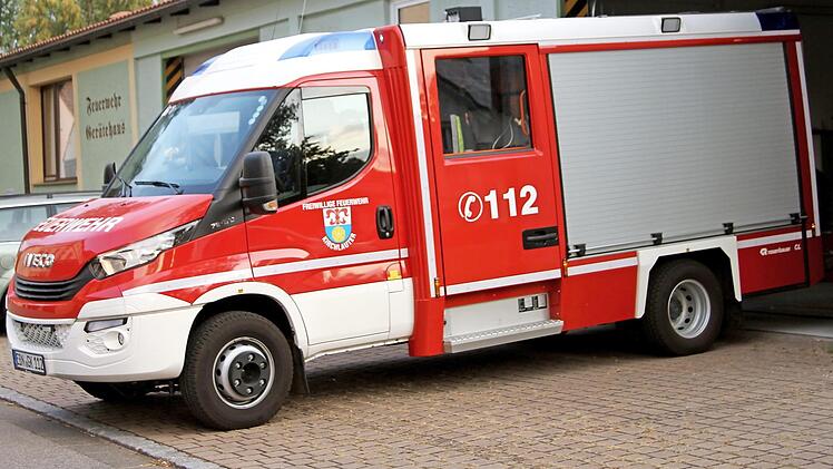 Der ganze Stolz der Feuerwehr Kirchlauter ist das neue modernst ausgestattete Löschfahrzeug. Foto: Günther Geiling