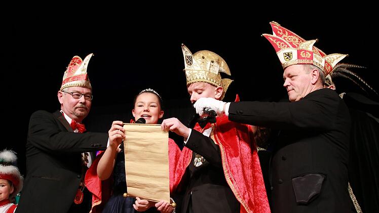 Das Kinderprinzenpaar.  Foto: Jürgen Gärtner