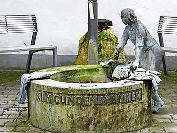 Eine aktuelle Ansicht des Johannesbrunnens, der als Kunigundenbrunnen bezeichnet wird