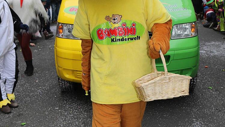 Faschingsumzug in Bamberg Foto: RiegerPress