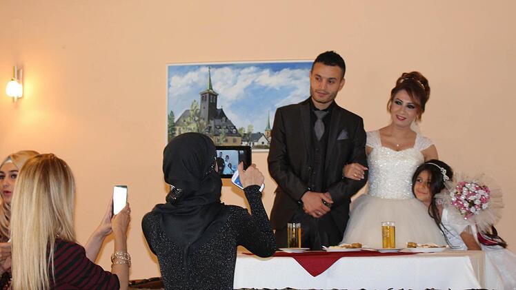 Impressionen von der syrischen Hochzeit in Presseck. Foto: Klaus Klaschka