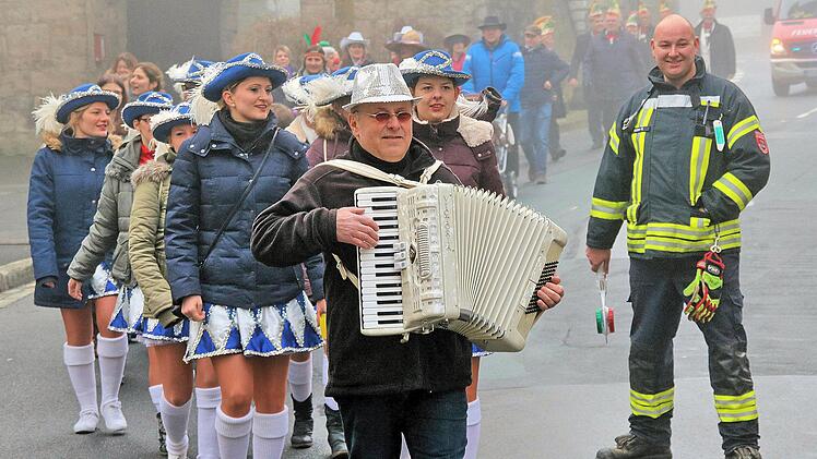 Faschings-Fez in Münnerstadt.Dieter Britz