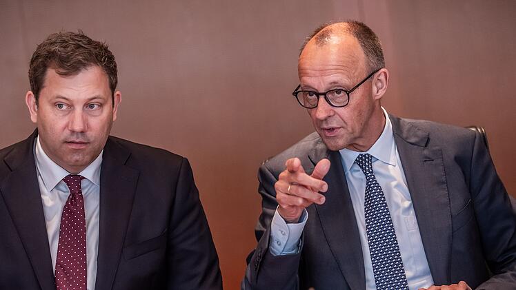 Lars Klingbeil und Friedrich Merz