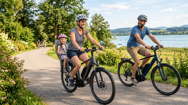 Die besten E-Bikes f&uuml;r Familien: