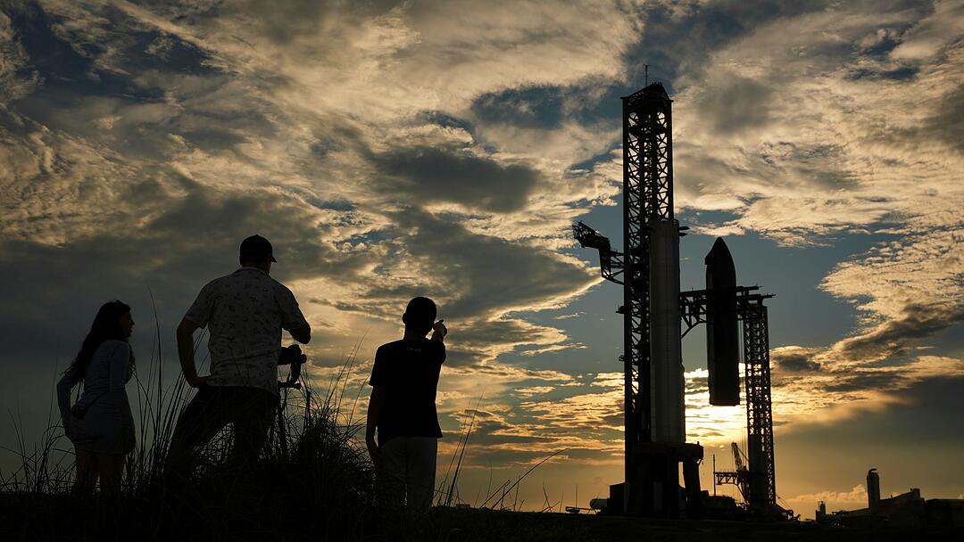 Riesen-Rakete Starship vor zehntem Test