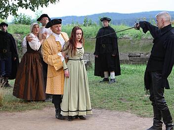 Die Faustfestspiele in Kronach. Foto: Matthias Hoch