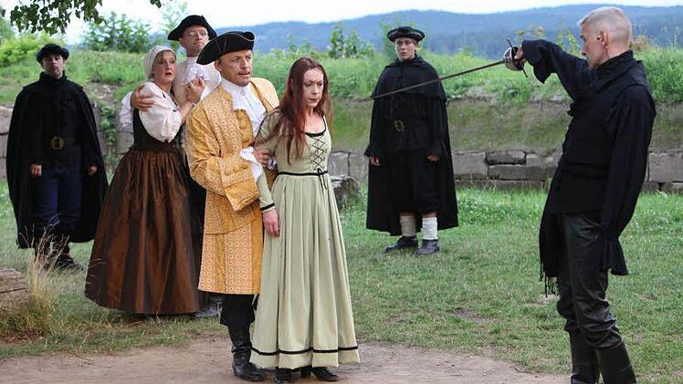 Die Faustfestspiele in Kronach. Foto: Matthias Hoch