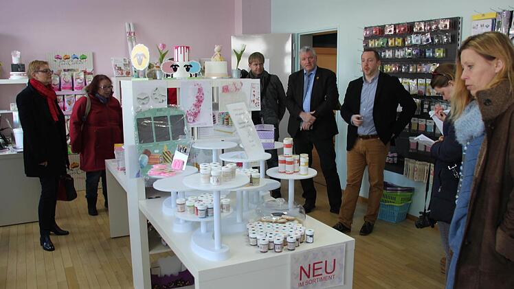 Im Ausstellungsraum des Zuckerbäckers