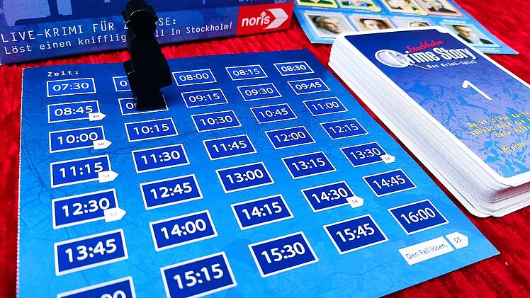 Spiele-Test Crime Story Stockholm - Rezension des Krimi-Spiels