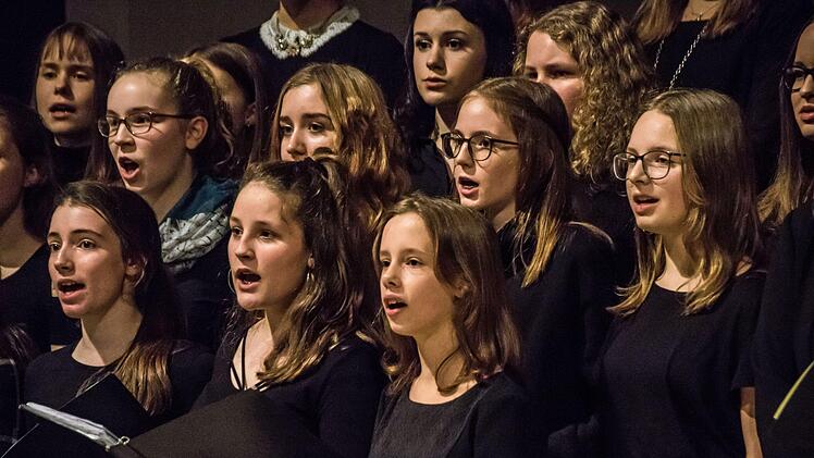 Impressionen vom Weihnachtskonzert des Coburger Gymnasiums Albertinum in der MorizkircheFoto: Jochen Berger