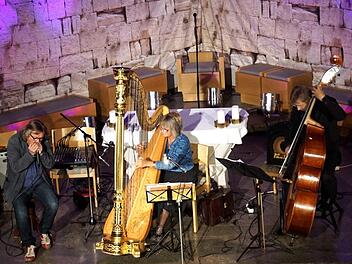Klassik und Blues, Jazz und Rock boten Chris Schmitt (von links), Lilo Kraus und Norbert Meyer-Venus in der Kirche St. Michael in Großenseebach. Richard Sänger