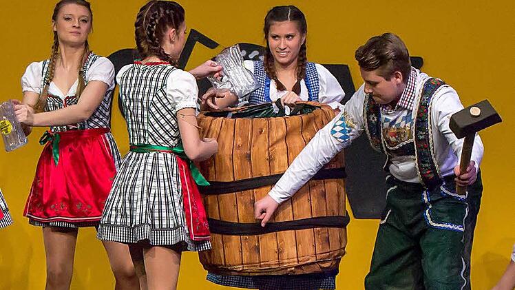 Tanzsportabteilung "Karnevalissimo" des RKV Solidarität Erlangen   Foto: Albert Höchstädter