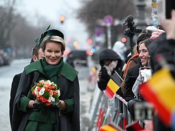 Belgisches K&ouml;nigspaar in Deutschland - Berlin