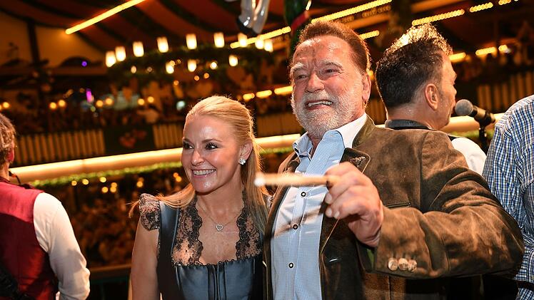 Schwarzenegger im Marstall-Festzelt