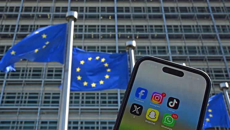 EU-Kommission und Social-Media-Apps