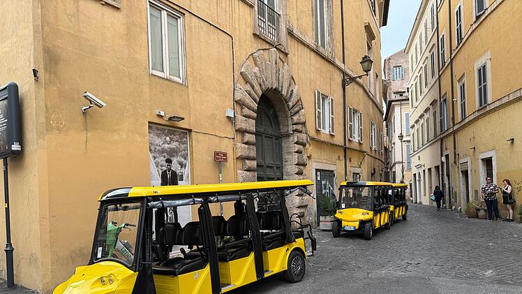Einsatz von Golfcarts f&uuml;r Stadtrundfahrten in Rom