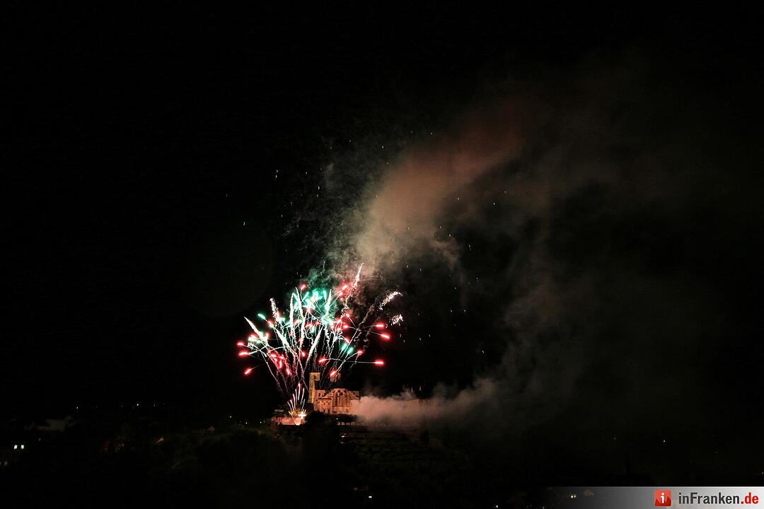 Sandkerwa-Feuerwerk in Bamberg