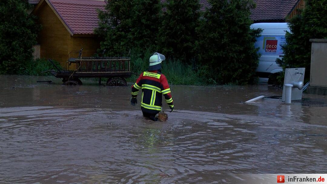 Unwetter in Frankendorf