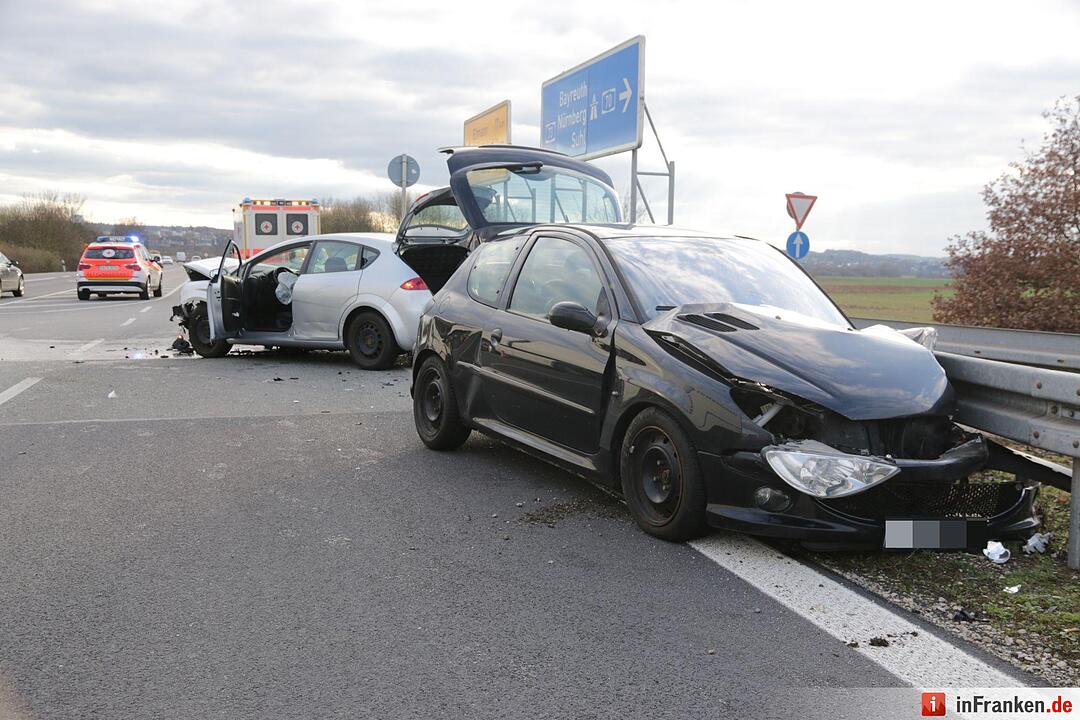 Unfall in Hallstadt - zwei Personen verletzt
