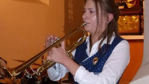 Trompetensolo von Jana Schott. Foto: Klaus-Peter Wulf
