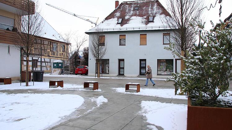 Der Platz Am Graben hat Form angenommen. Foto: Andreas Dorsch