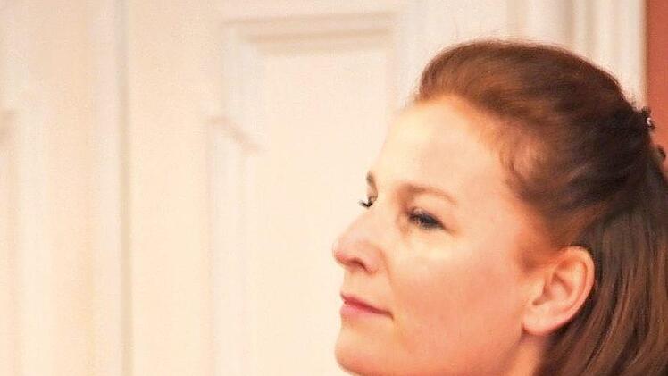 Die Sopranistin Bea Robein, begleitet von Wolfram-Maria Märtig. Foto: Katharina Müller-Sanke