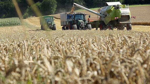 Hilfe bei den Ernten, Düngung und Transporthilfe sind wichtige Arbeitsfelder des Maschinenrings.  Foto: Arkadius Guzy