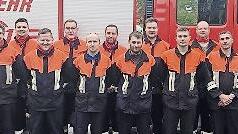 Die erfolgreichen Feuerwehrleute.