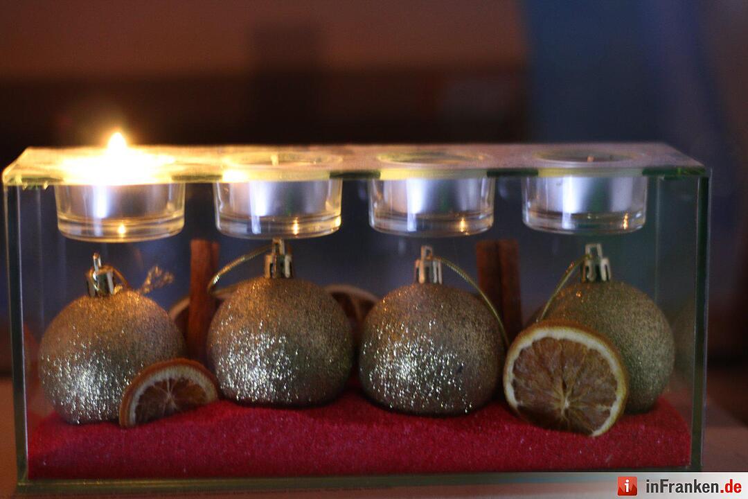 Ein Lichtlein brennt... Der 1. Advent in Franken