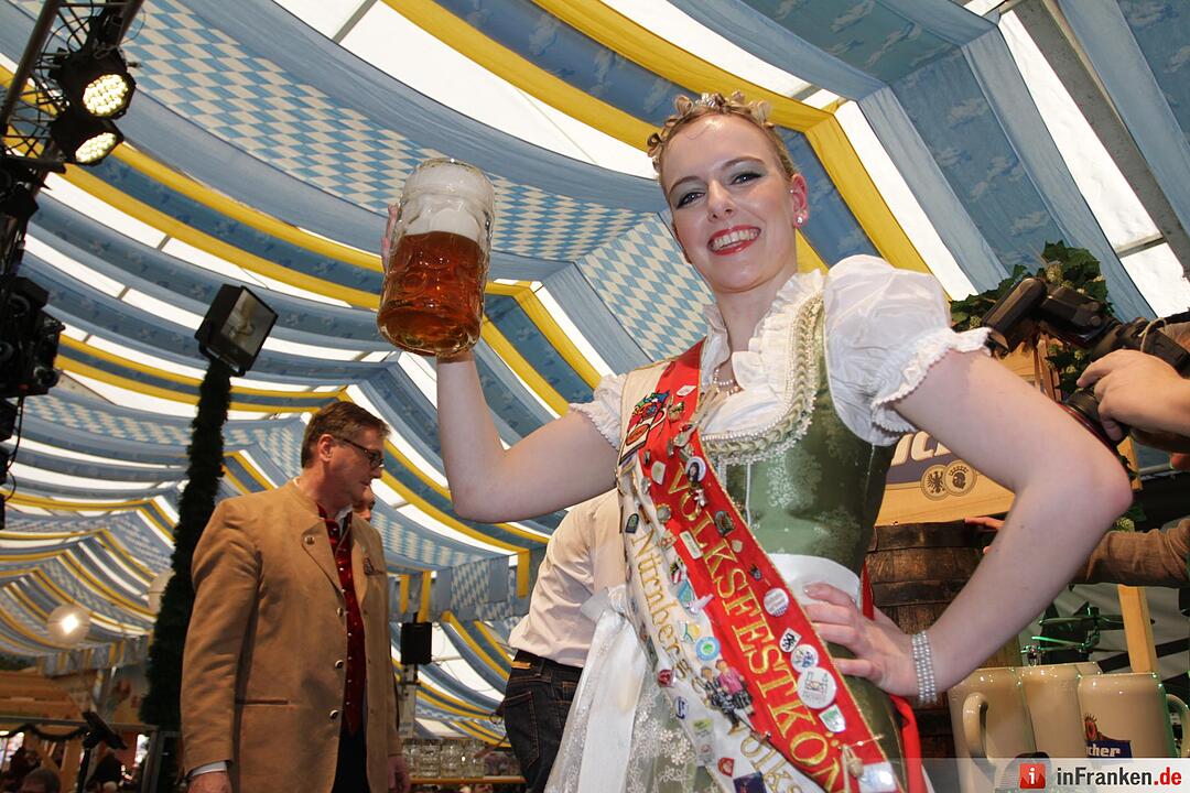 Frühlingsfest in Nürnberg eröffnet