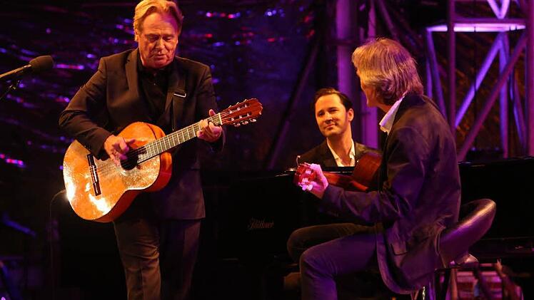 Klaus Hoffmann und Band  Foto: Barbara Herbst