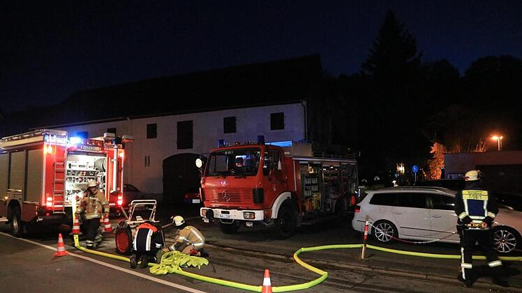 Gasaustritt im Bamberger Stadtteil Bug am Mittwochnachmittag. Foto: NEWS5 / Merzbach