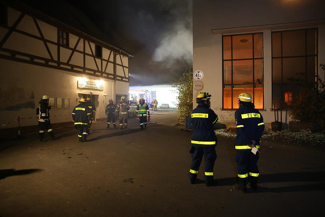 Explosion in Kronach: Großeinsatz bei Feuerwehrübung auf Brauereigelände