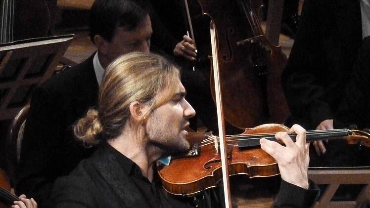 Starviolinist David Garrett wird auch den Kissinger Sommer 2013 bereichern.  Foto: Archiv/Ahnert
