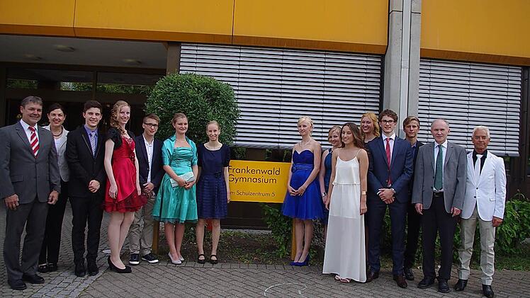 Abschlussfeier am FWG Kronach Foto: Heike Schülein