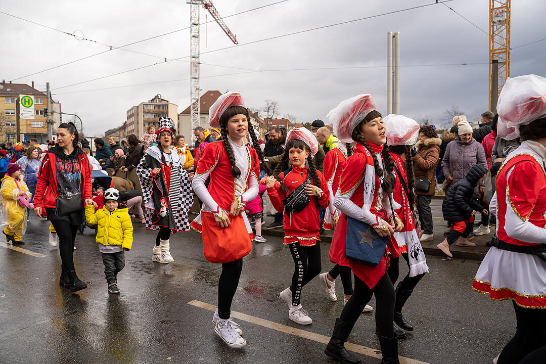 Der traditionelle Umzug zog ca. 70.000 Faschingsfreunde an.