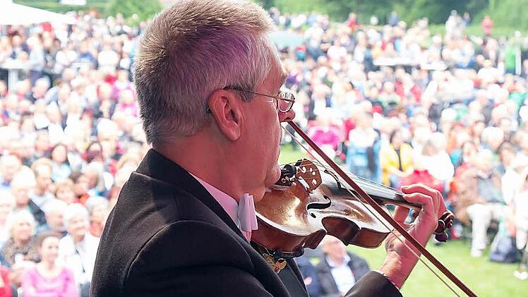 Impressionen vom Coburger Klassik-Open-Air im RosengartenFoto: Albert Höchstädter