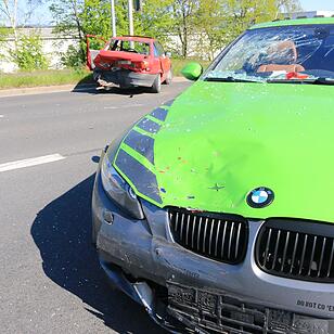 Unfall auf dem Berliner Ring in Bamberg