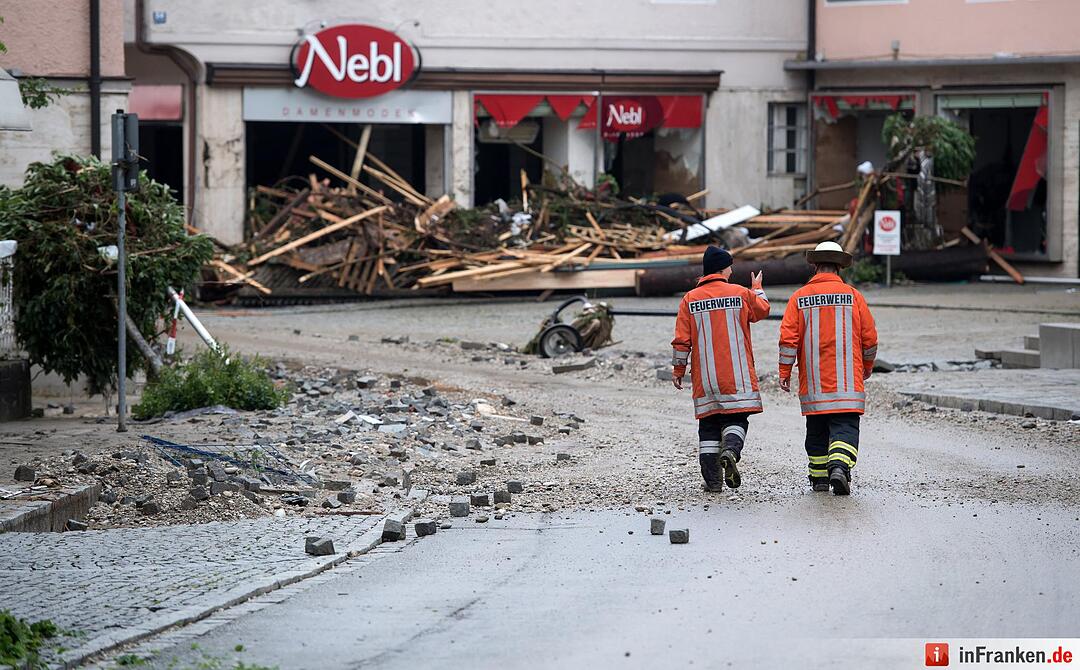 Überschwemmungen in Niederbayern