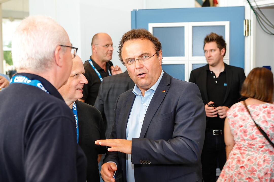 Wahlkampf der CSU - Karl-Theodor zu Guttenberg in Kulmbach