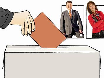 Wer wird die Stichwahl in Burgkunstadt gewinnen- der amtierende Bürgermeister Heinz Petterich (Freie Wähler) oder seine Herausforderin Christine Frieß (CSU)?
