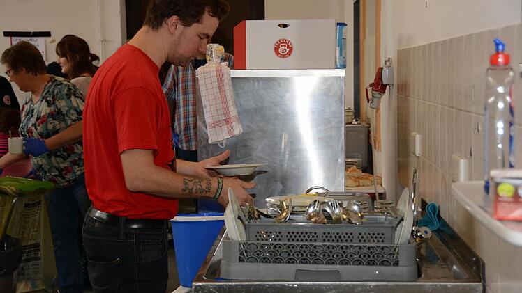 Flüchtlingshilfe in Kulmbach Foto: Dagmar Besand