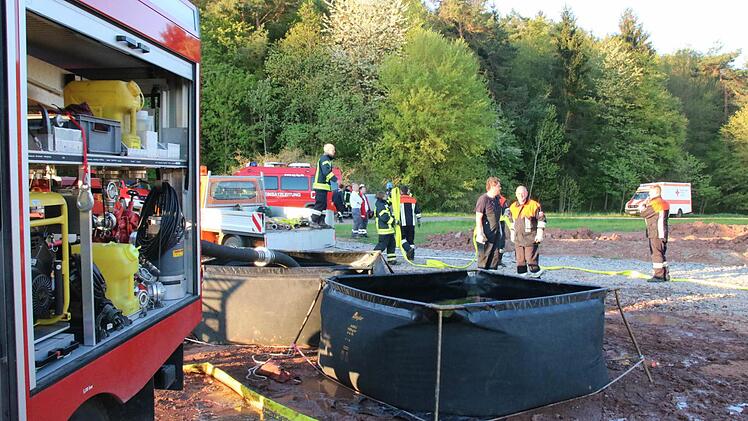 Eindrücke vom Morgen nach dem Brand. Foto: Ralf Ruppert