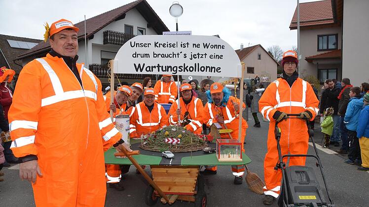 Faschingszug von Lauter nach Katzenbach Peter Rauch